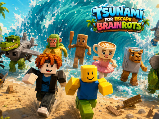 Tsunami For Escape Brainrots